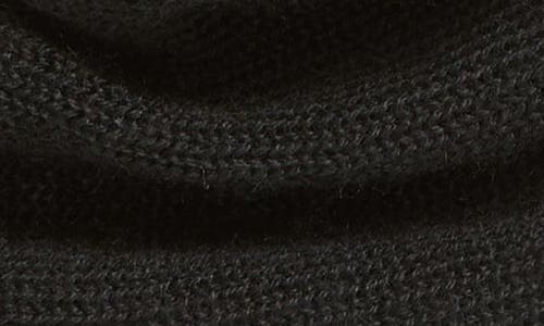 Johnstons Of Elgin Triangle Cashmere & Silk Scarf In Black