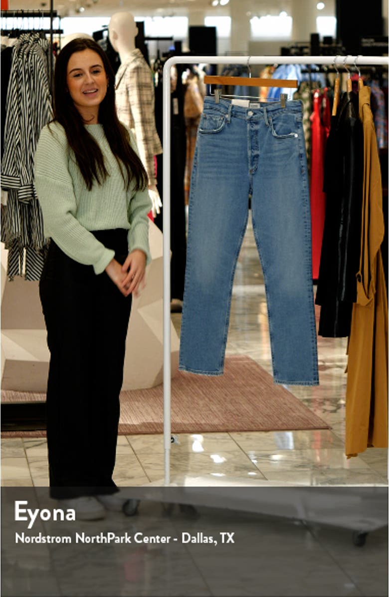Jolene High Waist Ankle Straight Leg Jeans, sales video thumbnail