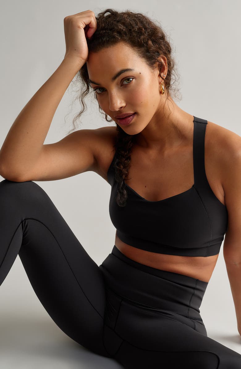 Rhone Defy Racerback Sports Bra, Alternate, color, 