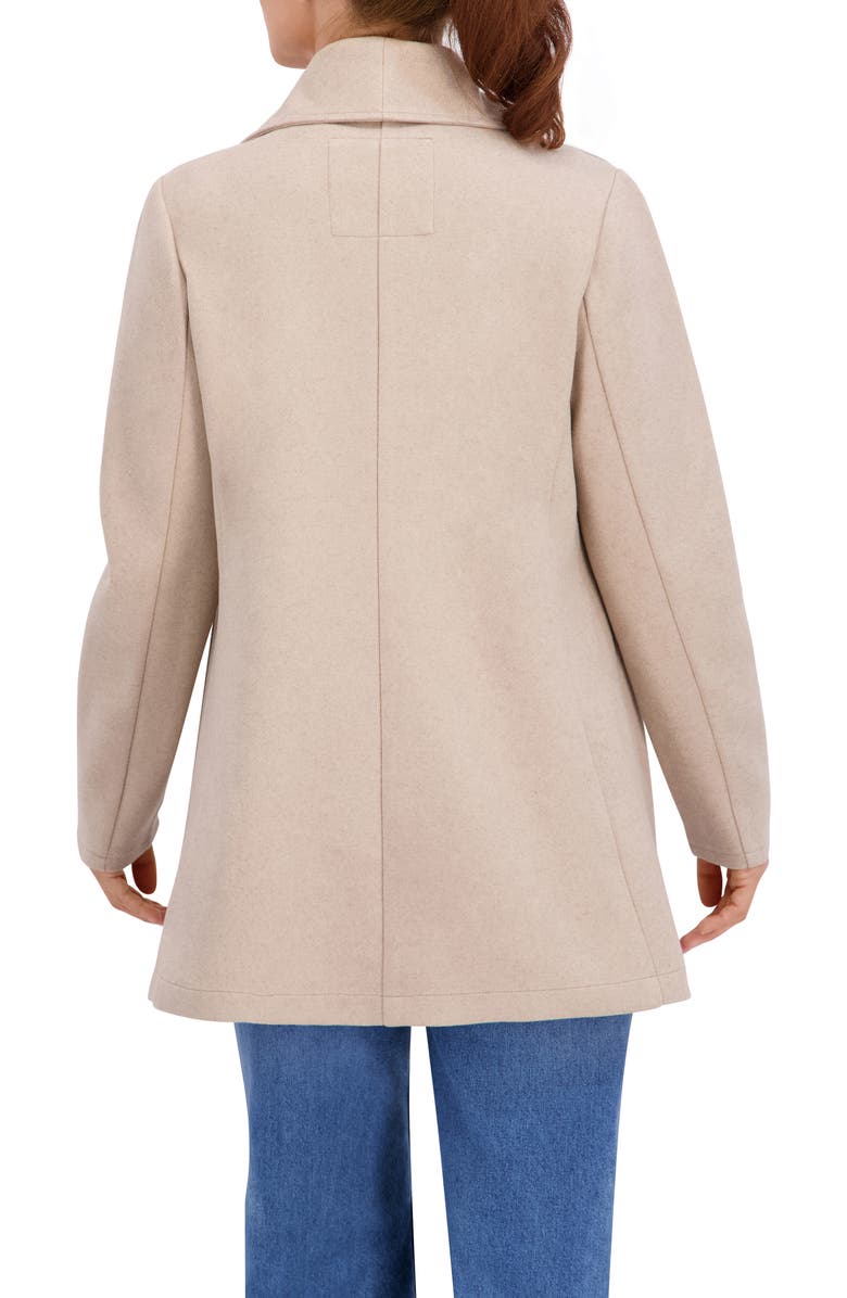 Ookie & Lala Drape Collar Open Front Jacket, Alternate, color, Camel