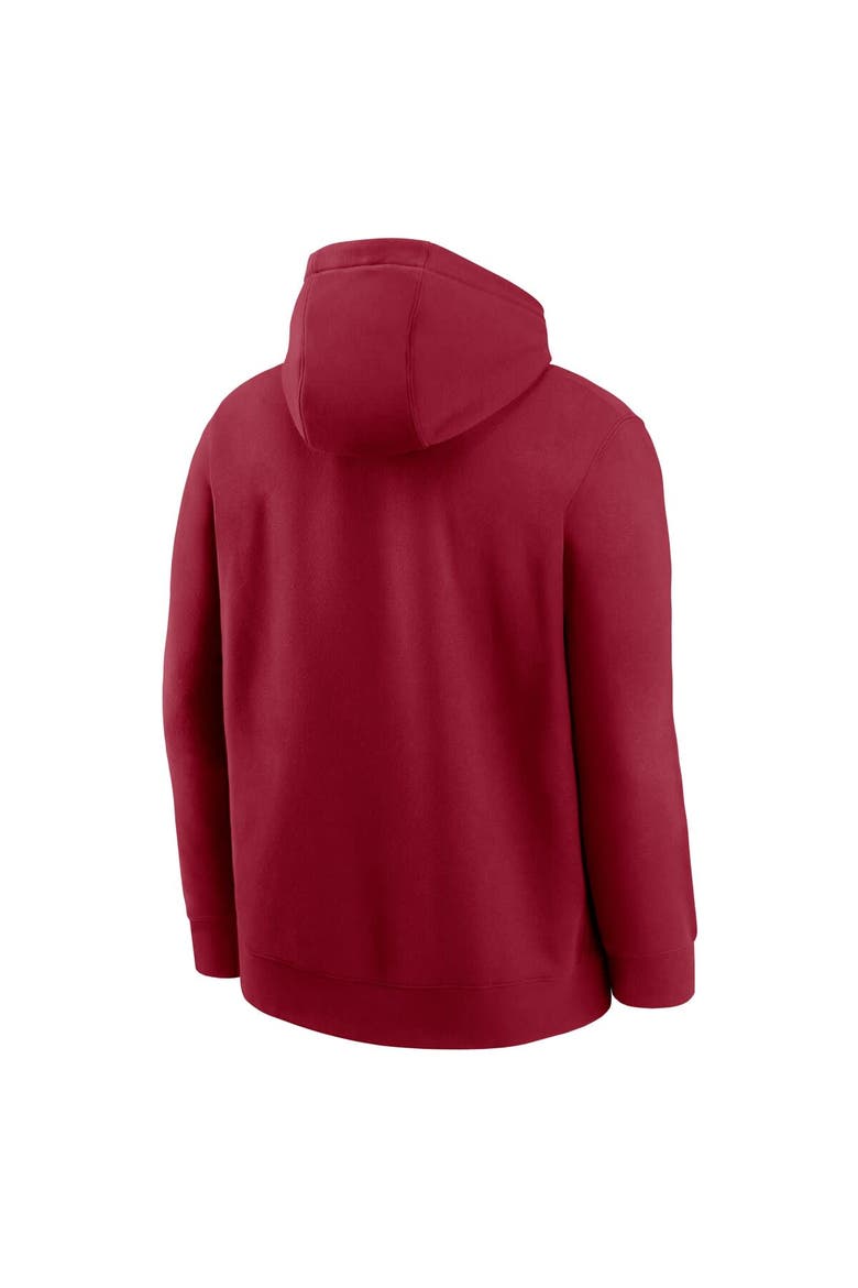 Men's Nike  Cardinal USC Trojans Basketball Icon Club Fleece Pullover Hoodie, Alternate, color, Cardinal
