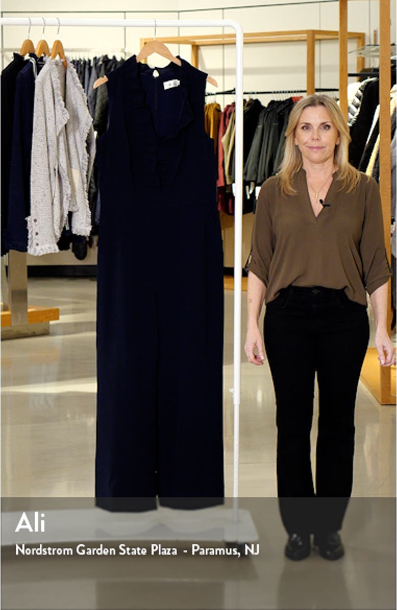 Ruffle Neck Jumpsuit, sales video thumbnail