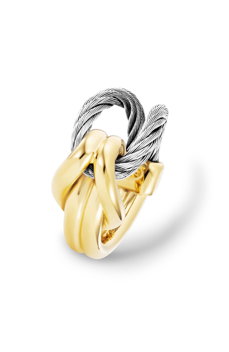 CHARRIOL Celtic Knot Ring, Main, color, Yellow Gold Pvd