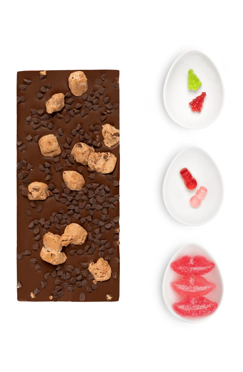 sugarfina To Santa, With Love 3-Piece Candy Bento Box & Candy Bar Bundle, Alternate, color, 