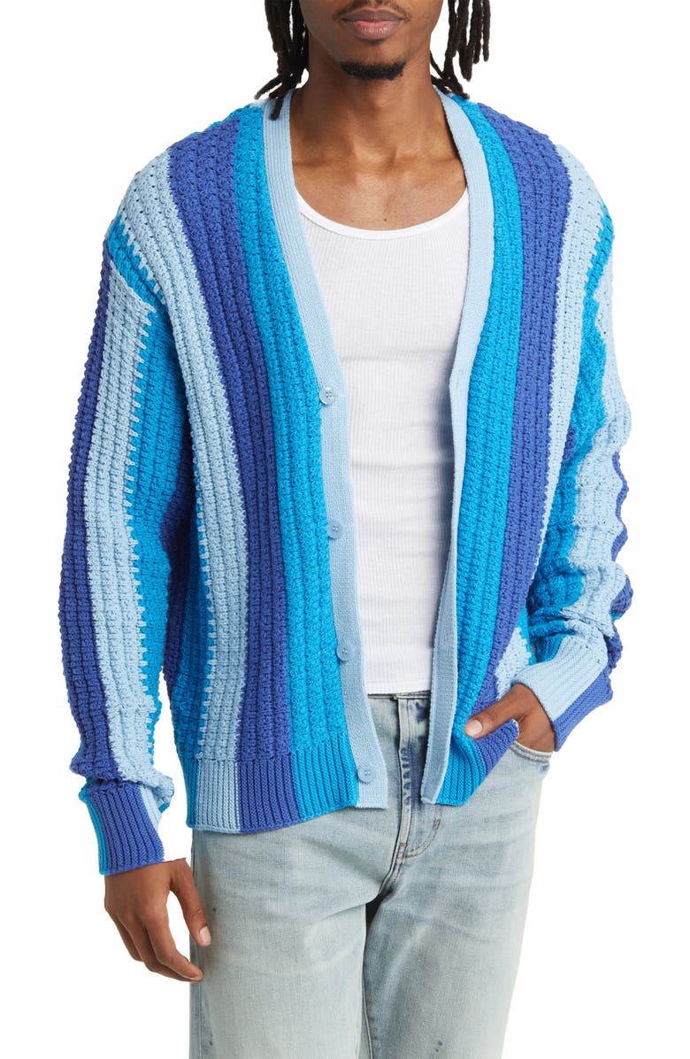 PacSun Freddy Dawn Stripe Cotton Cardigan, Main, color,