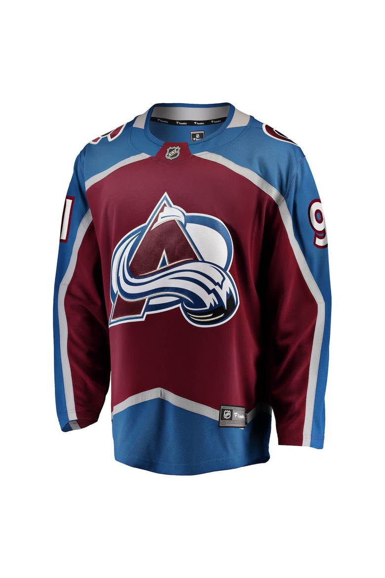 Men's Fanatics Nazem Kadri Burgundy Colorado Avalanche Home Breakaway Jersey, Alternate, color, Burgundy