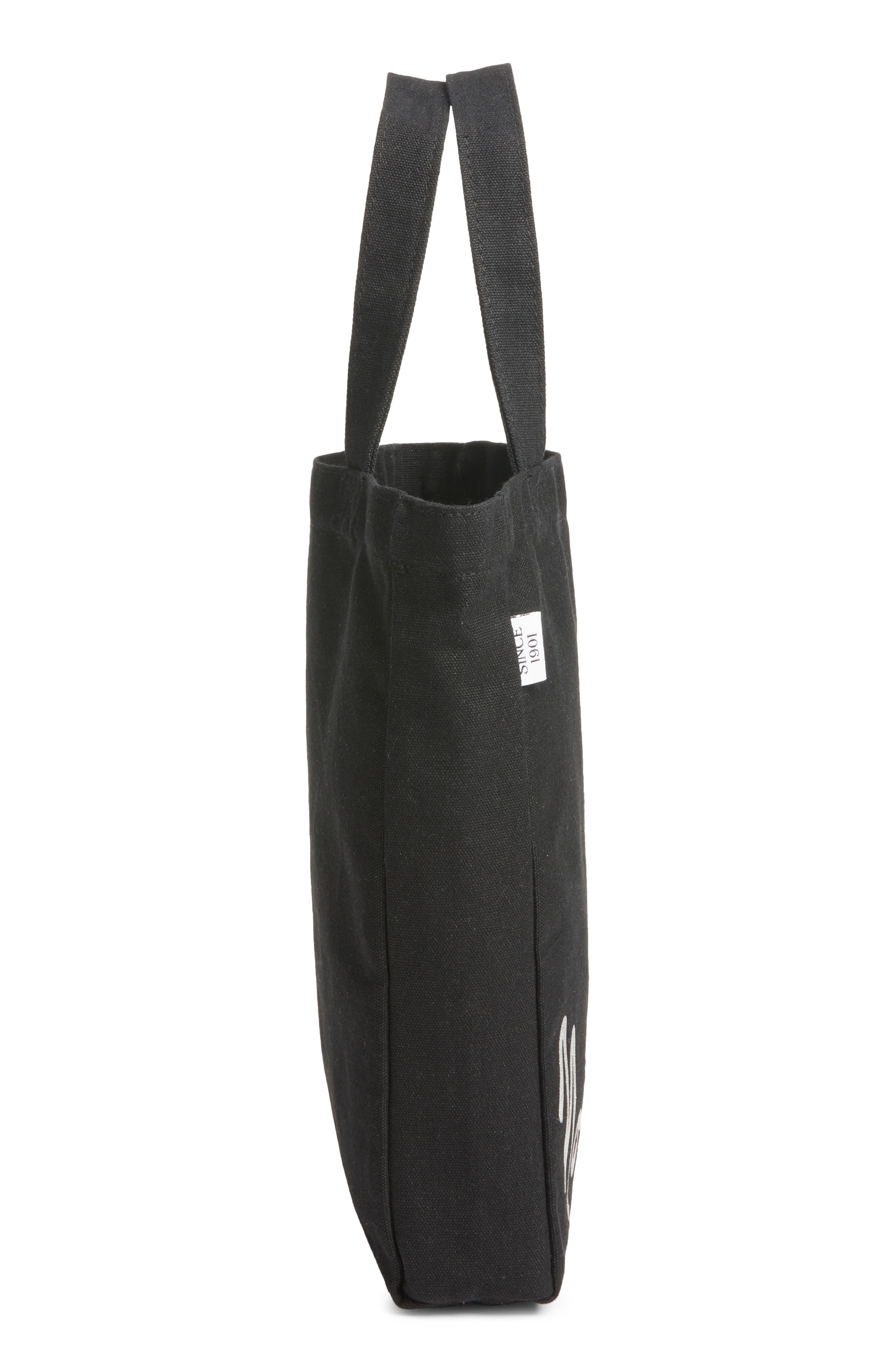 Small 125th Anniversary Tote, Alternate, color, BLACK