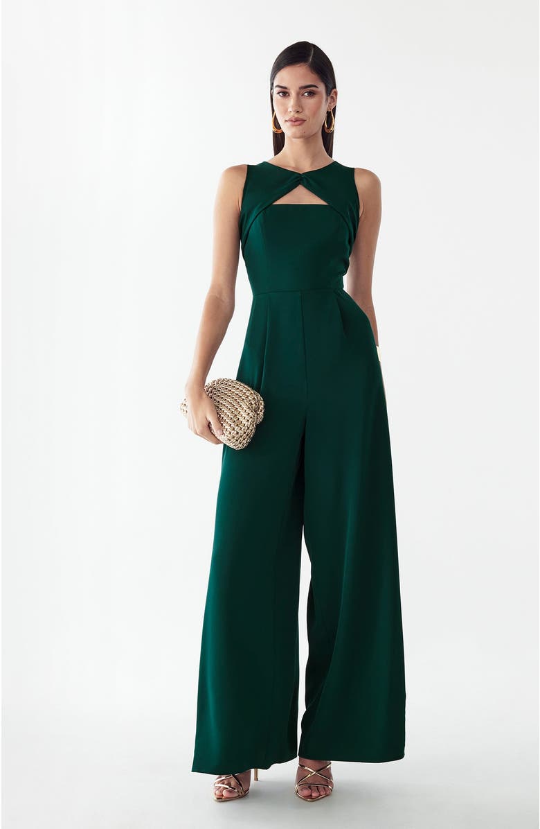 BWLDR Heather Jumpsuit, Main, color, Emerald