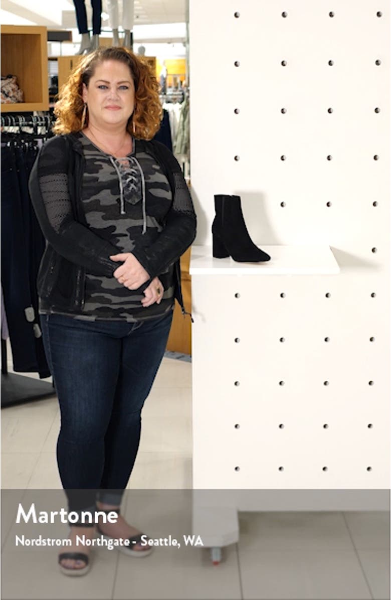 Abbi Block Heel Bootie, sales video thumbnail