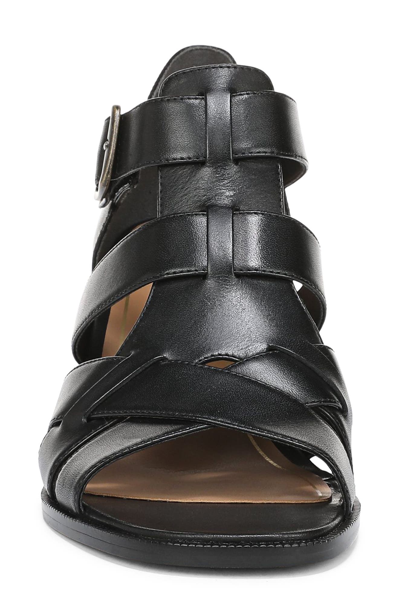 Vionic Marcella Ankle Strap Sandal, Alternate, color, Black