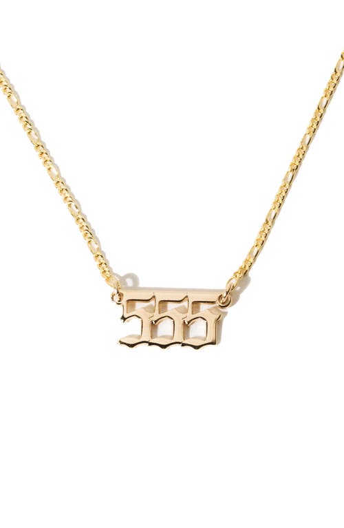 Child of Wild Angel Energy Pendant Necklace in Gold - 5  product