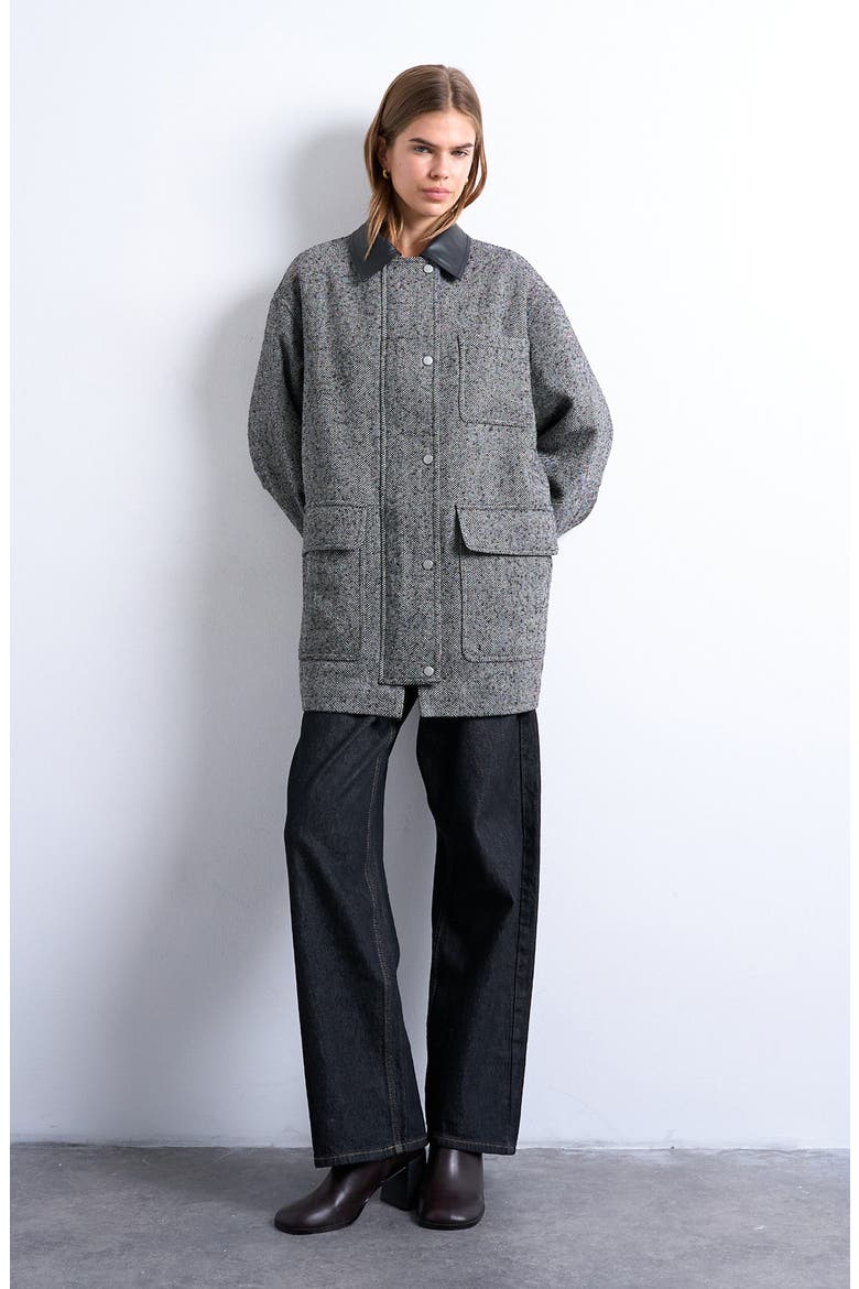 Heritage Twill Field Jacket, Alternate, color, GREY