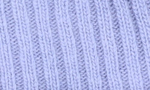 Givenchy Ribbed Embroidered Logo Beanie In Light Blue