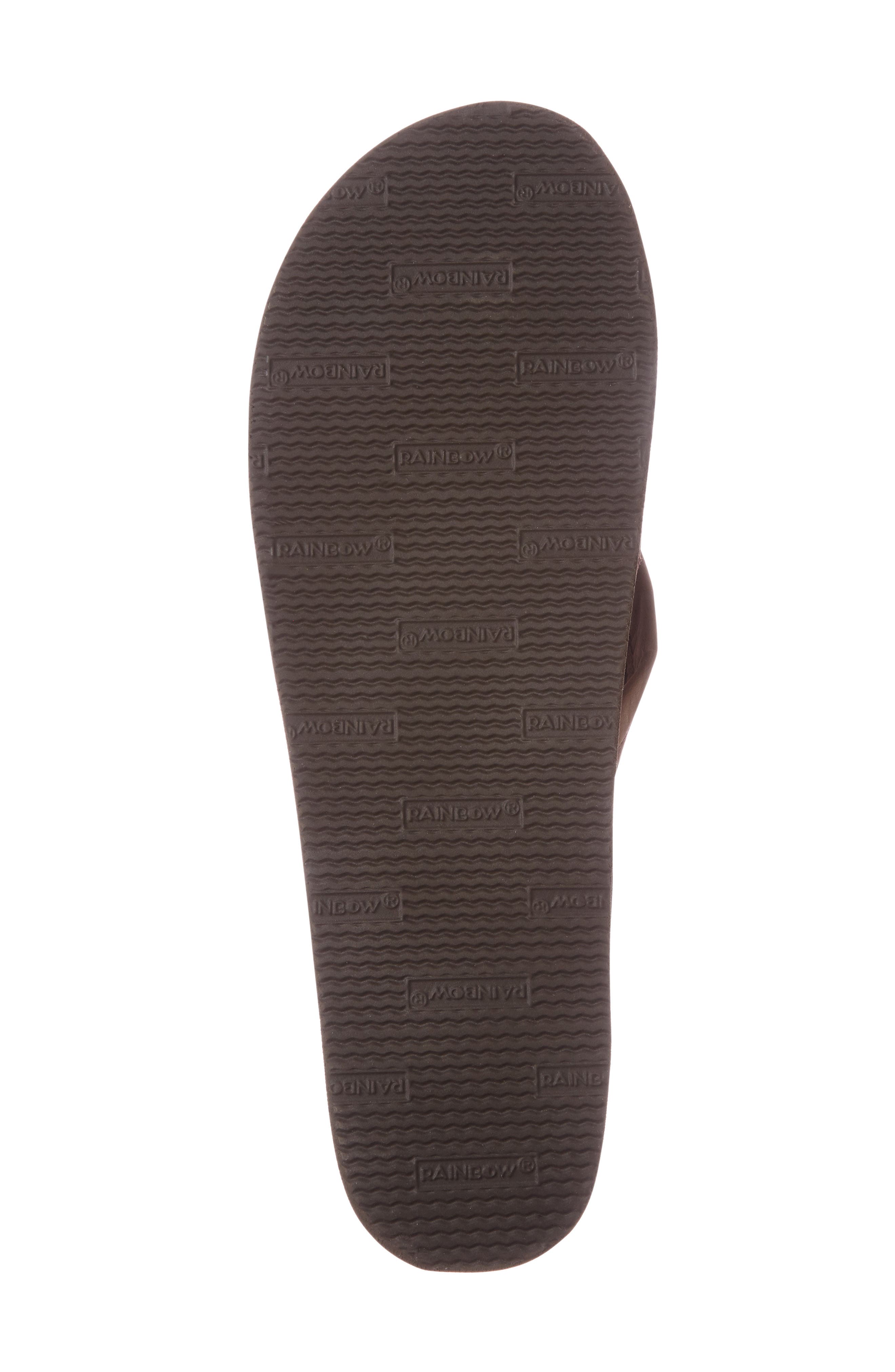 Rainbow<sup>®</sup> Rainbow Wide Strap Flip Flop, Alternate, color, Expresso