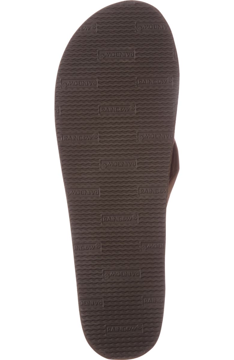 Rainbow<sup>®</sup> Rainbow Wide Strap Flip Flop, Alternate, color, Expresso