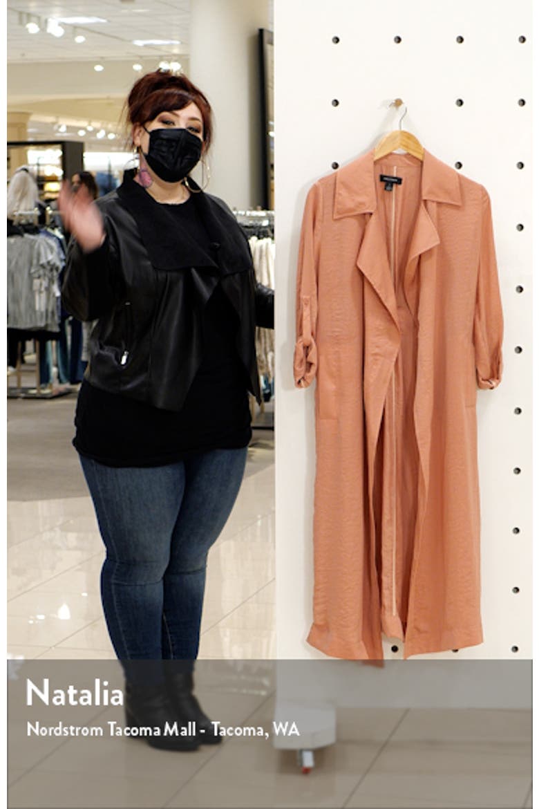 Soft Trench Duster Jacket video
