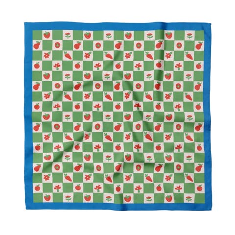 Checkers Cotton Bandana