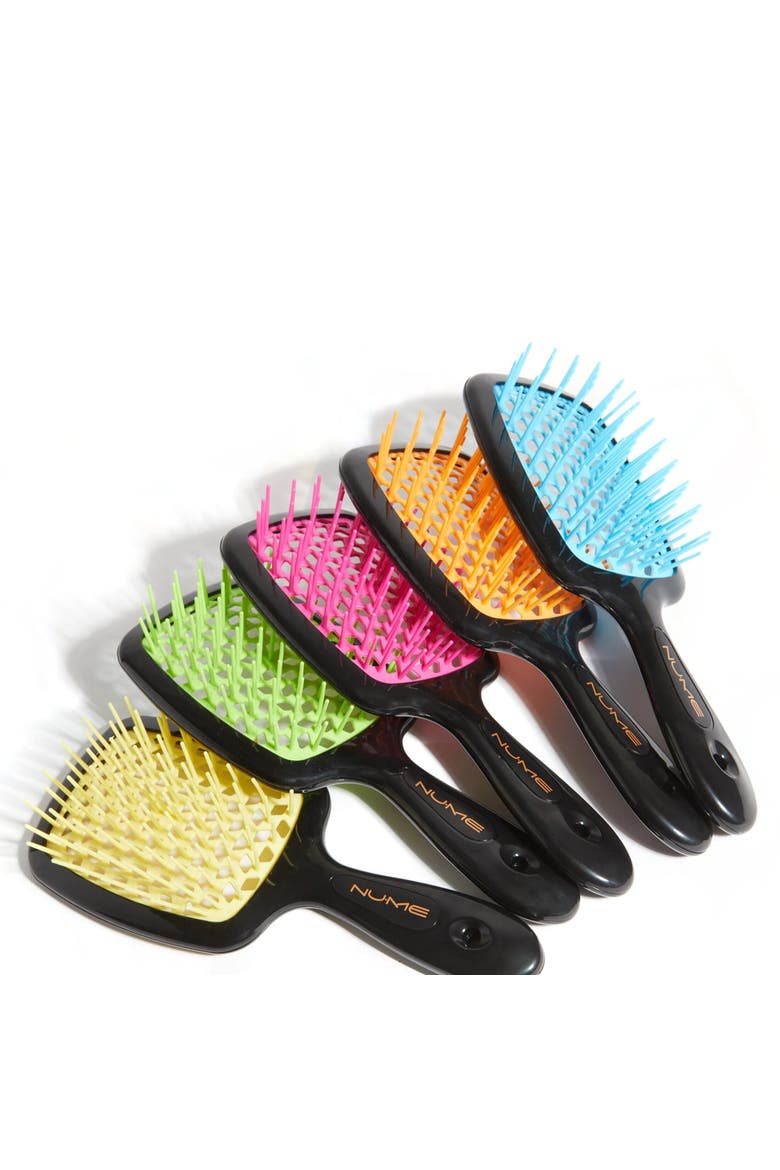 Hair Massage Brush, Alternate, color, Green