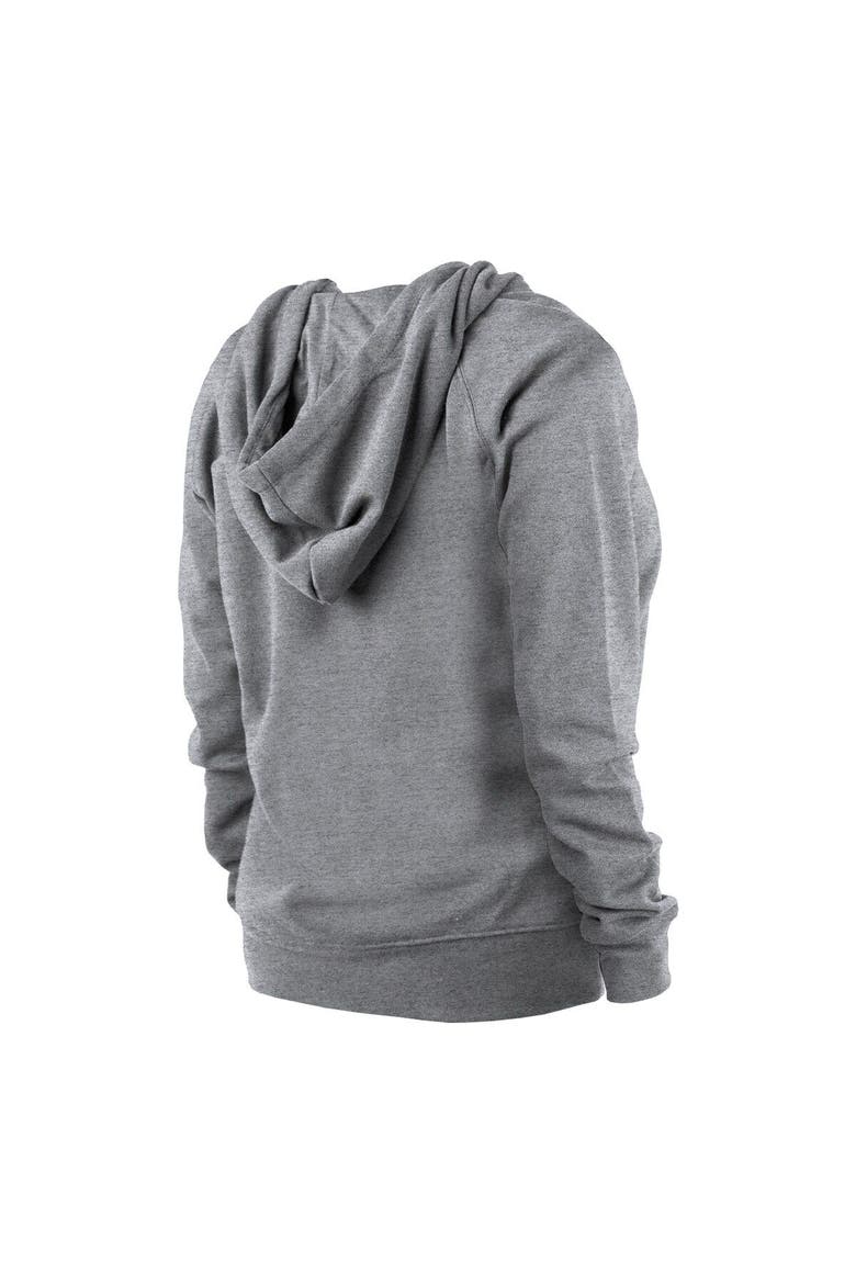 Women's New Era  Gray Pittsburgh Steelers Floral Raglan Pullover Hoodie, Alternate, color, Gray