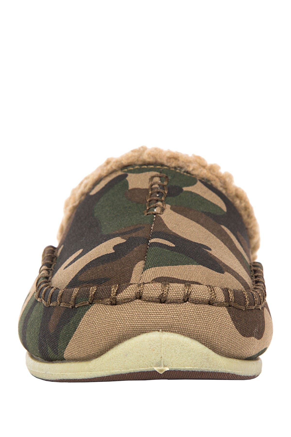 Deer Stags Slipperooz Lil' Nordic Faux Shearling Lined Slipper, Alternate, color, 