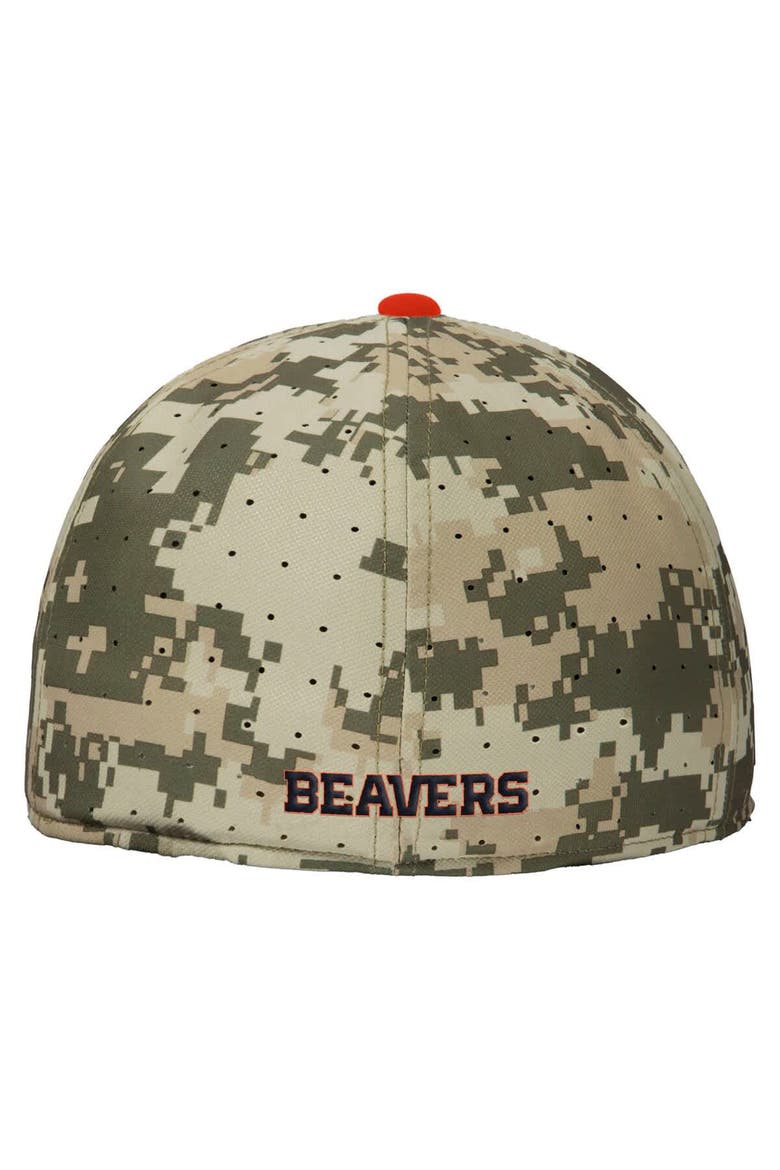 Men's Nike Digital Camo Oregon State Beavers On-Field Baseball Performance Fitted Hat, Alternate, color, Camo