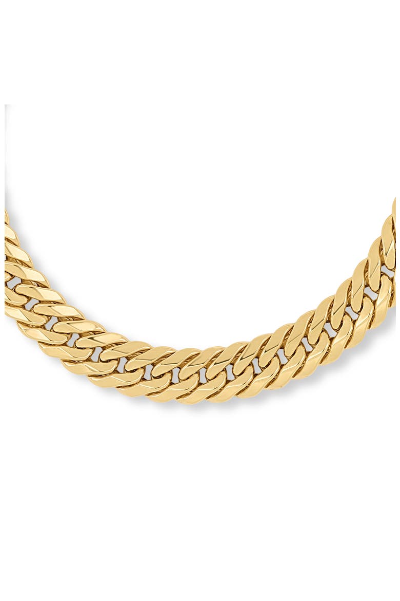 14k Gold Cuban Link Bracelet, Alternate, color, 14KY