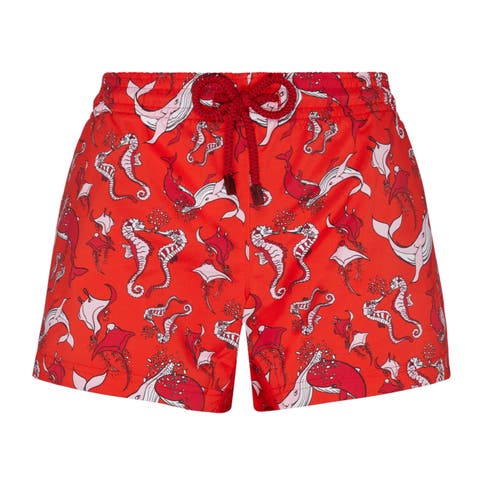 Women Swim Shorts Whales Love
