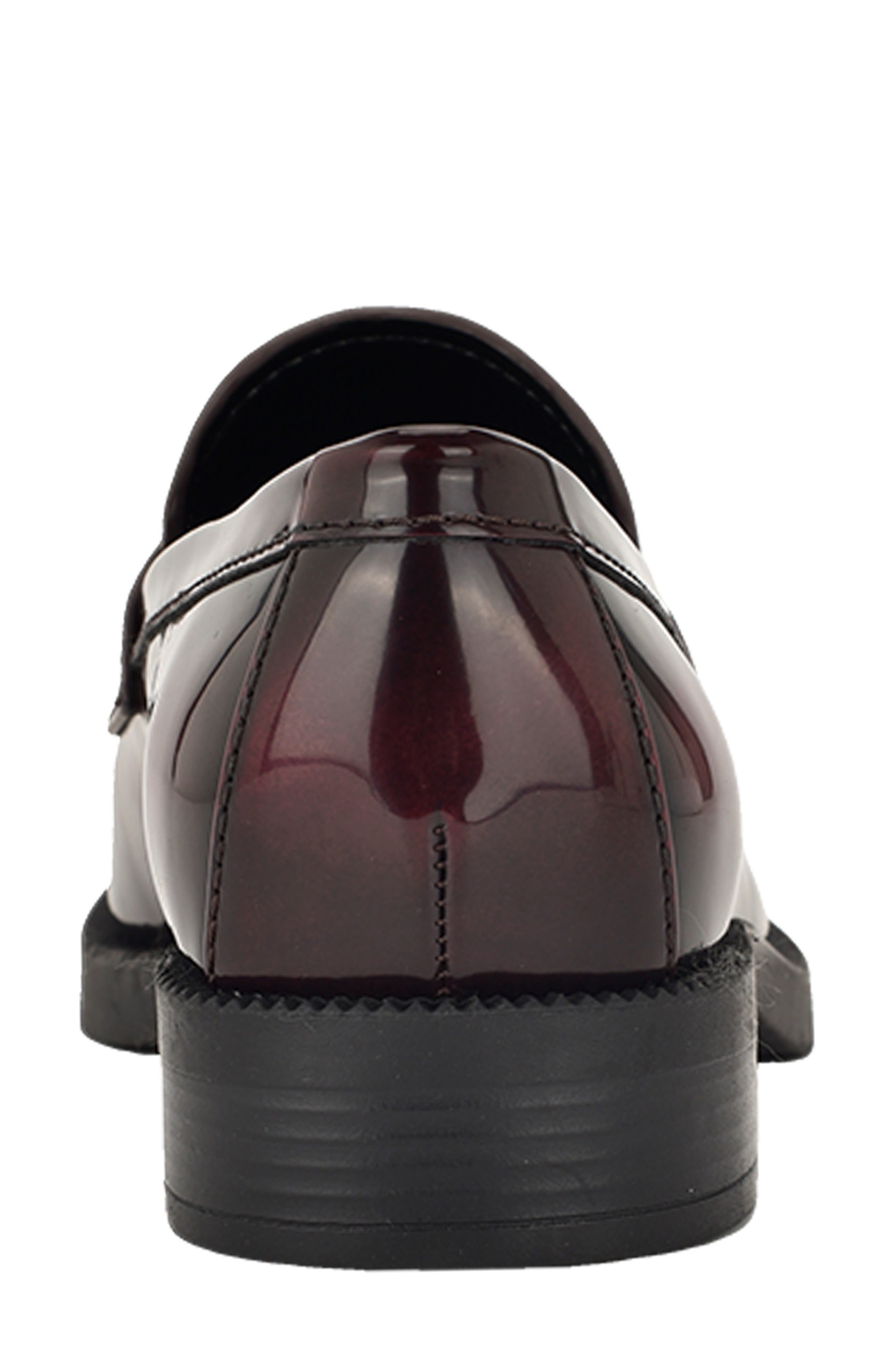 Berg Penny Loafer, Alternate, color, DARK RED