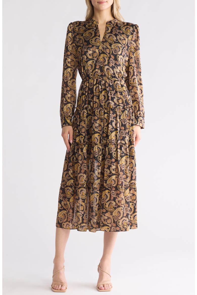 grey collective dress Paisley Long Sleeve (Women) tlg-swim