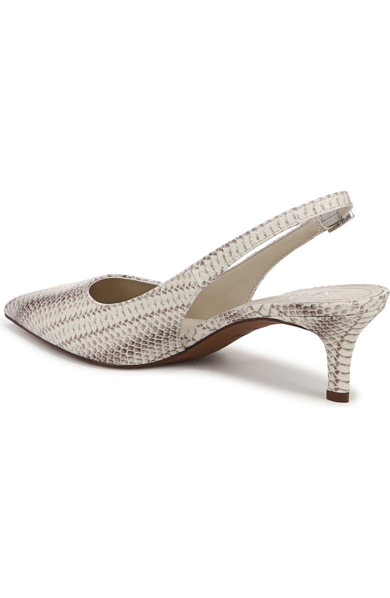 Franco Sarto Kate Slingback Kitten Heel Pump, Alternate, color, Grey