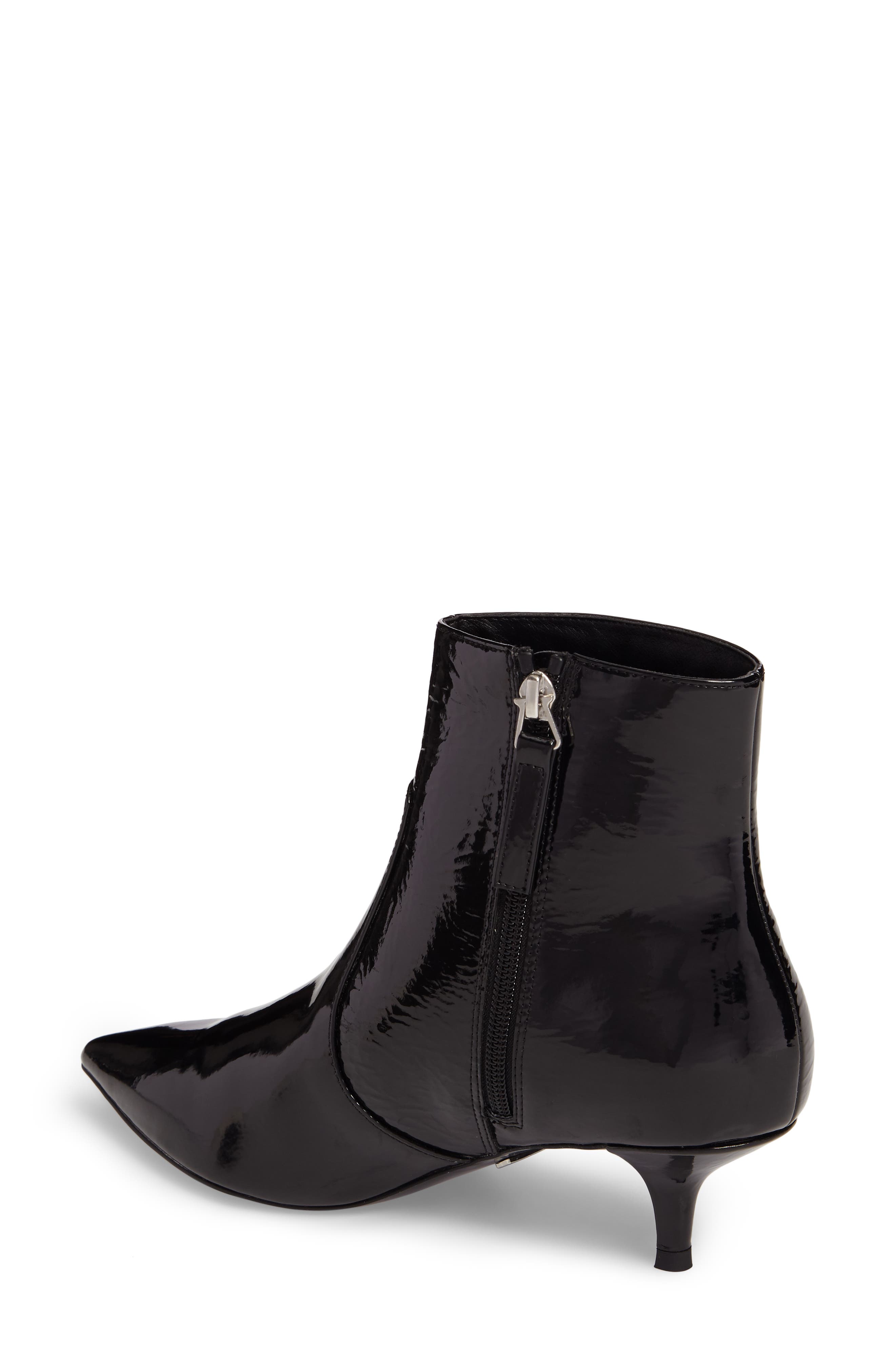 Topshop Abba Pointy Toe Bootie, Alternate, color, 