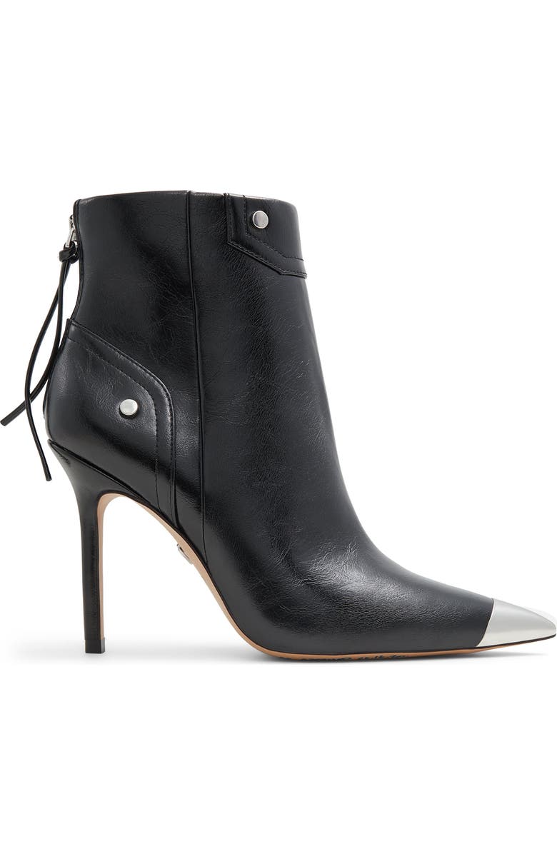 ALDO Nilita Pointed Cap Toe Bootie, Alternate, color,