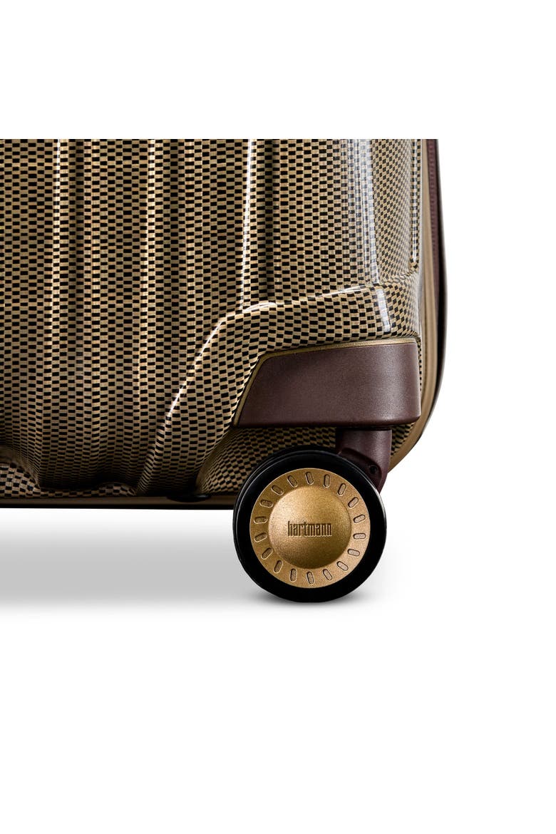 Tweed CURV Hardside Extended Journey Spinner 29', Alternate, color, Tweed/Natural Leather