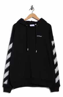 Off-White Pixel Diagonal Skate Hoodie