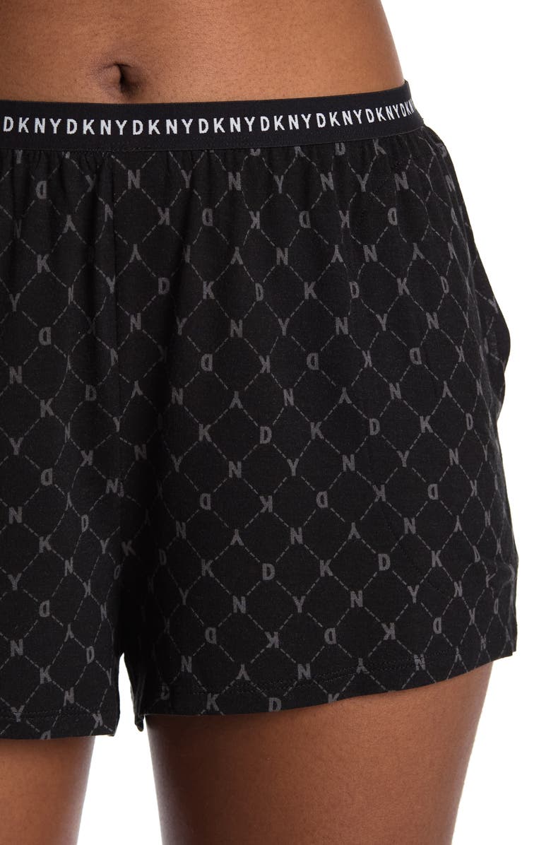 DKNY Tank Top & Boxers Pajama Set, Alternate, color,