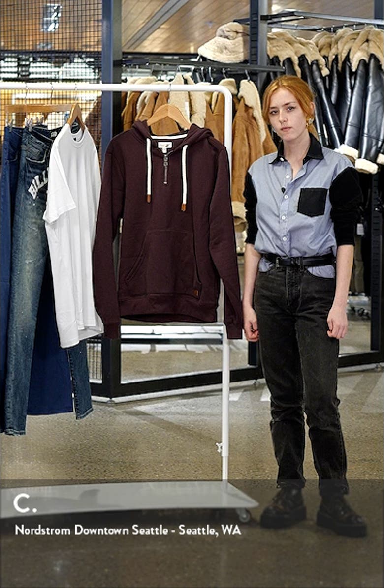 Slater Quarter Zip Hoodie, sales video thumbnail