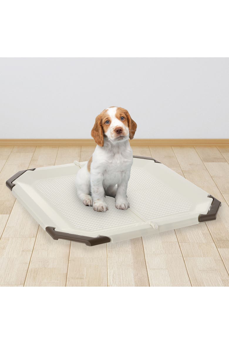 PAW TRAX Mesh Potty Holder in Brown, Alternate, color, Multicolored