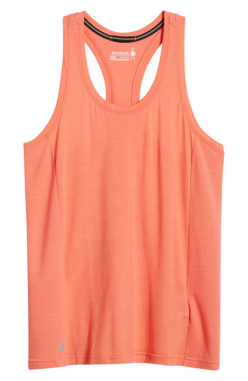 Smartwool Active Mesh Racerback Tank In Coral Reef