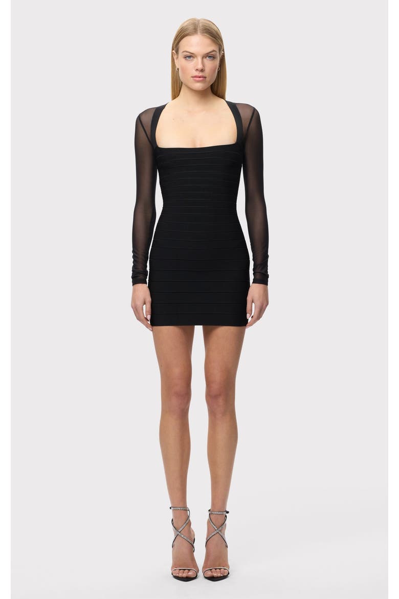 The Yasmin Dress, Alternate, color, BLACK