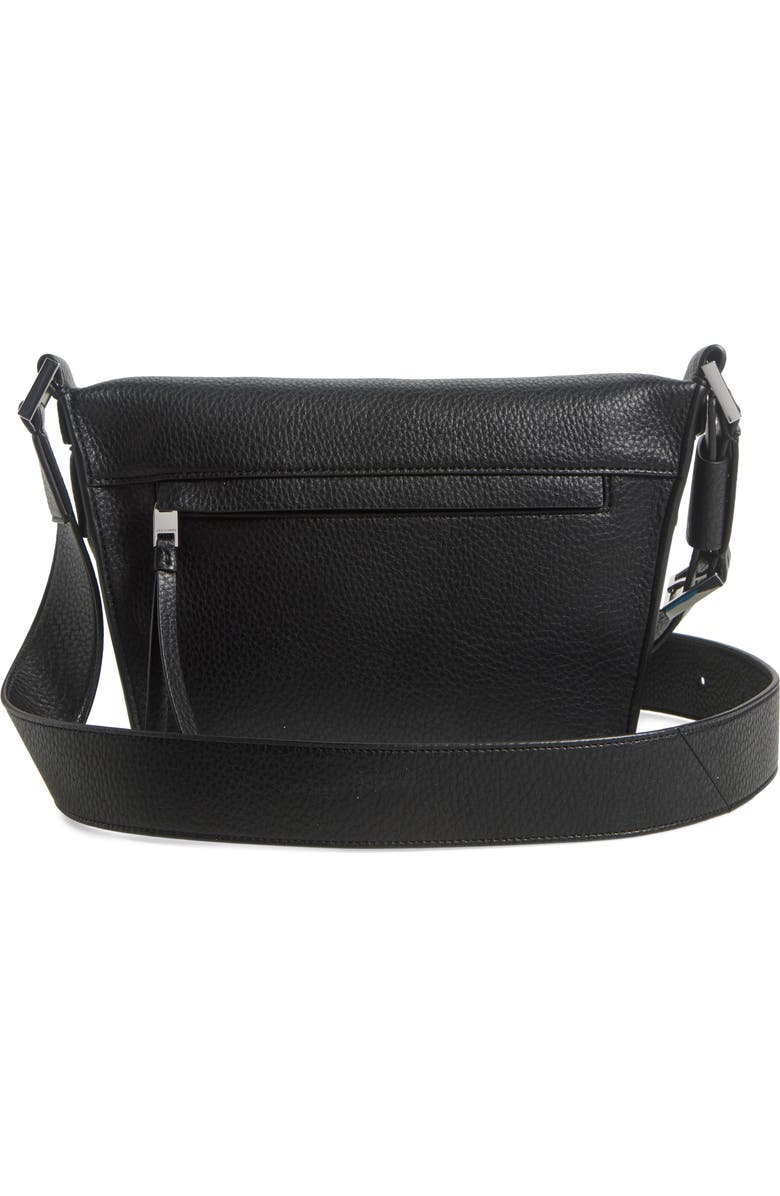 AllSaints Colette Leather Crossbody Bag, Alternate, color,