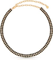 Ettika Crystal Sparkle Choker Necklace