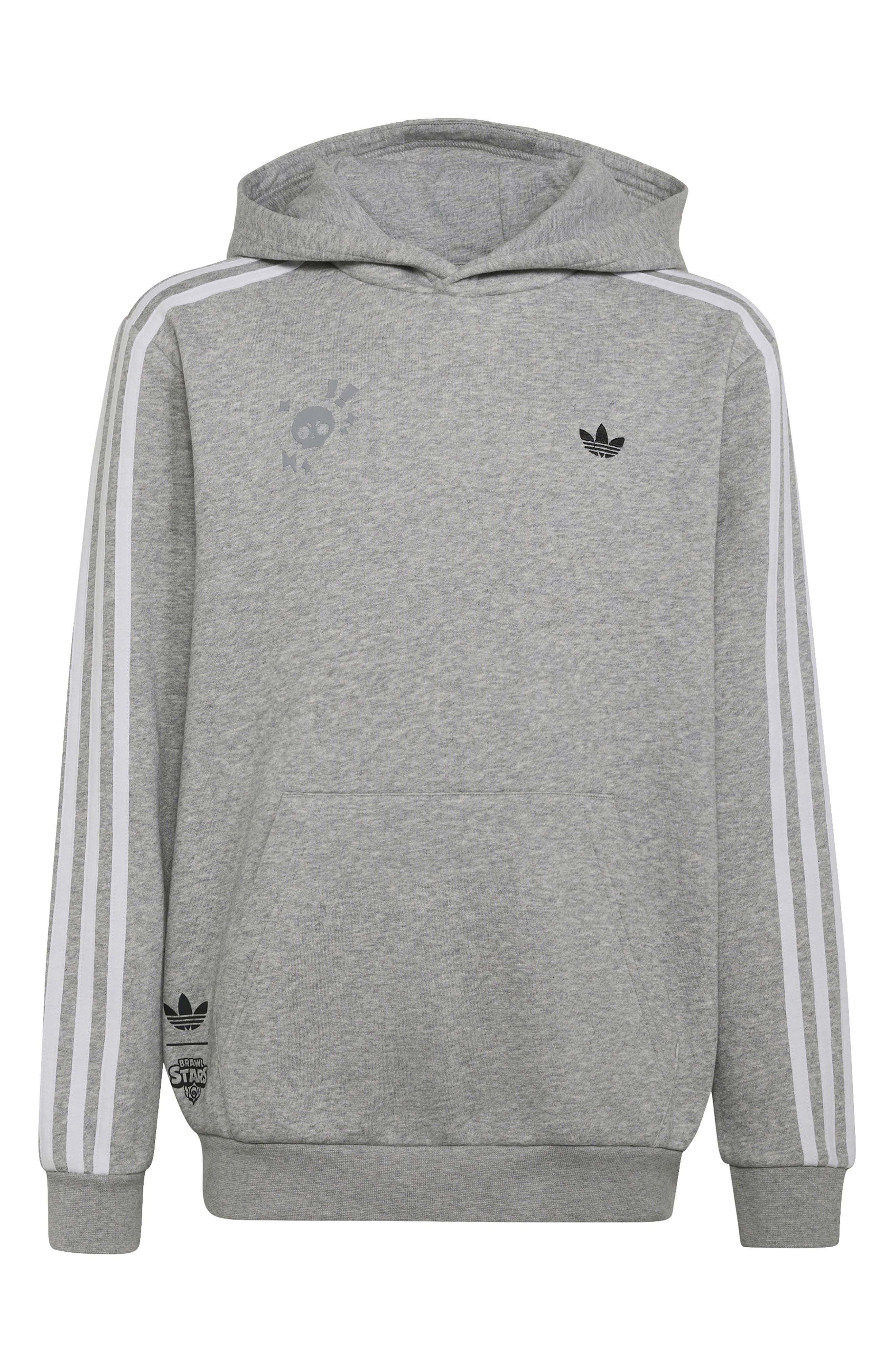selected MEDIUM GREY HEATHER/ WHITE