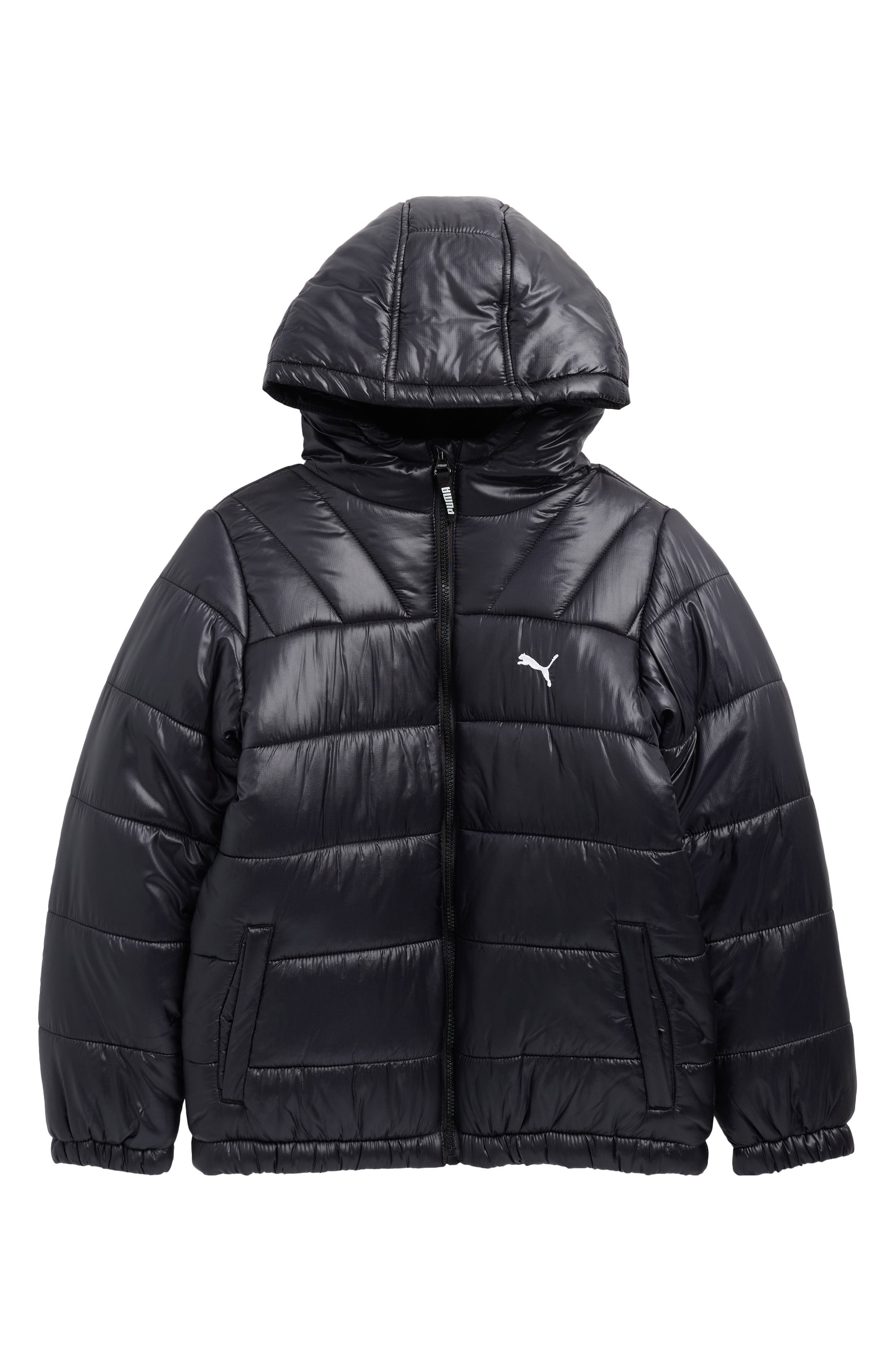 PUMA Kids' Water Resistant Puffer Jacket