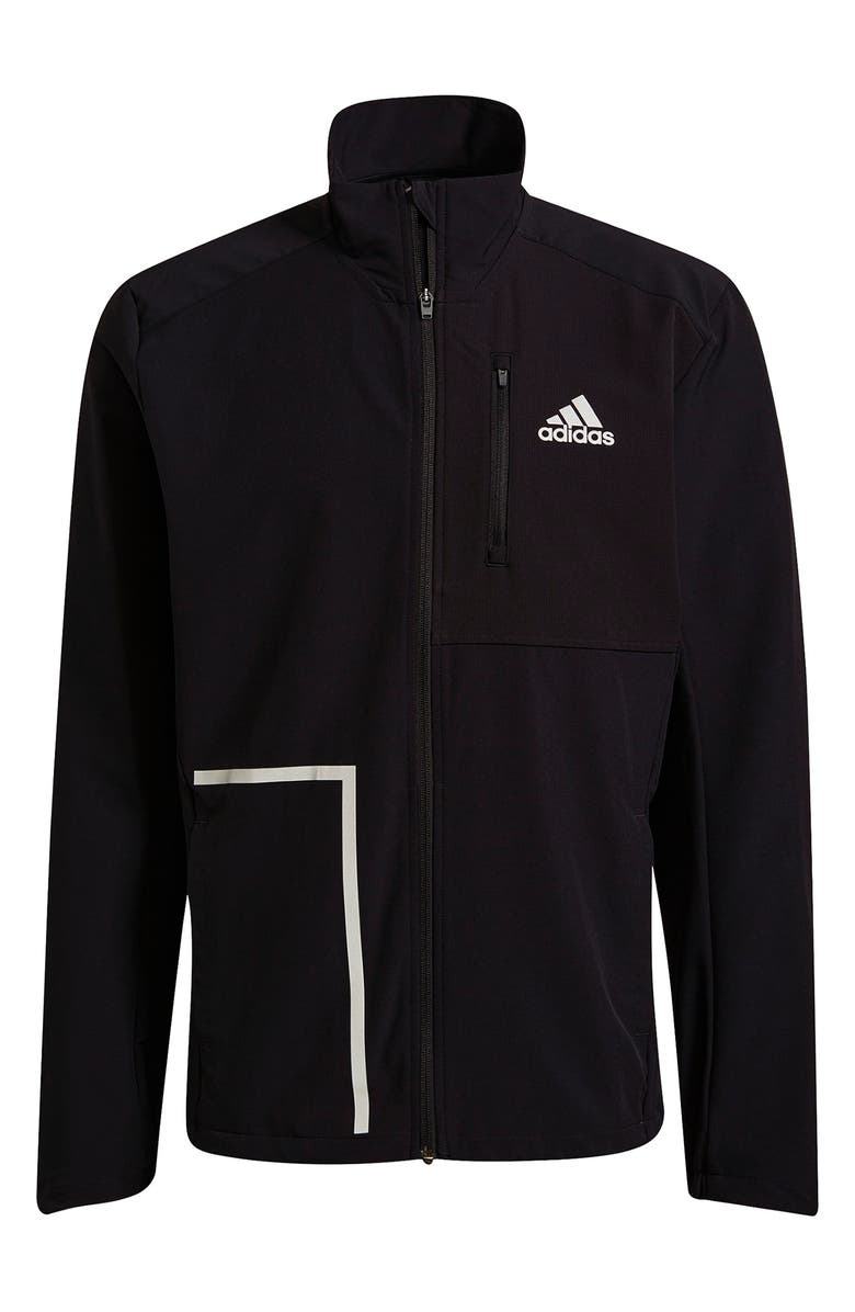 adidas Own The Run Soft Shell Jacket, Main, color, 