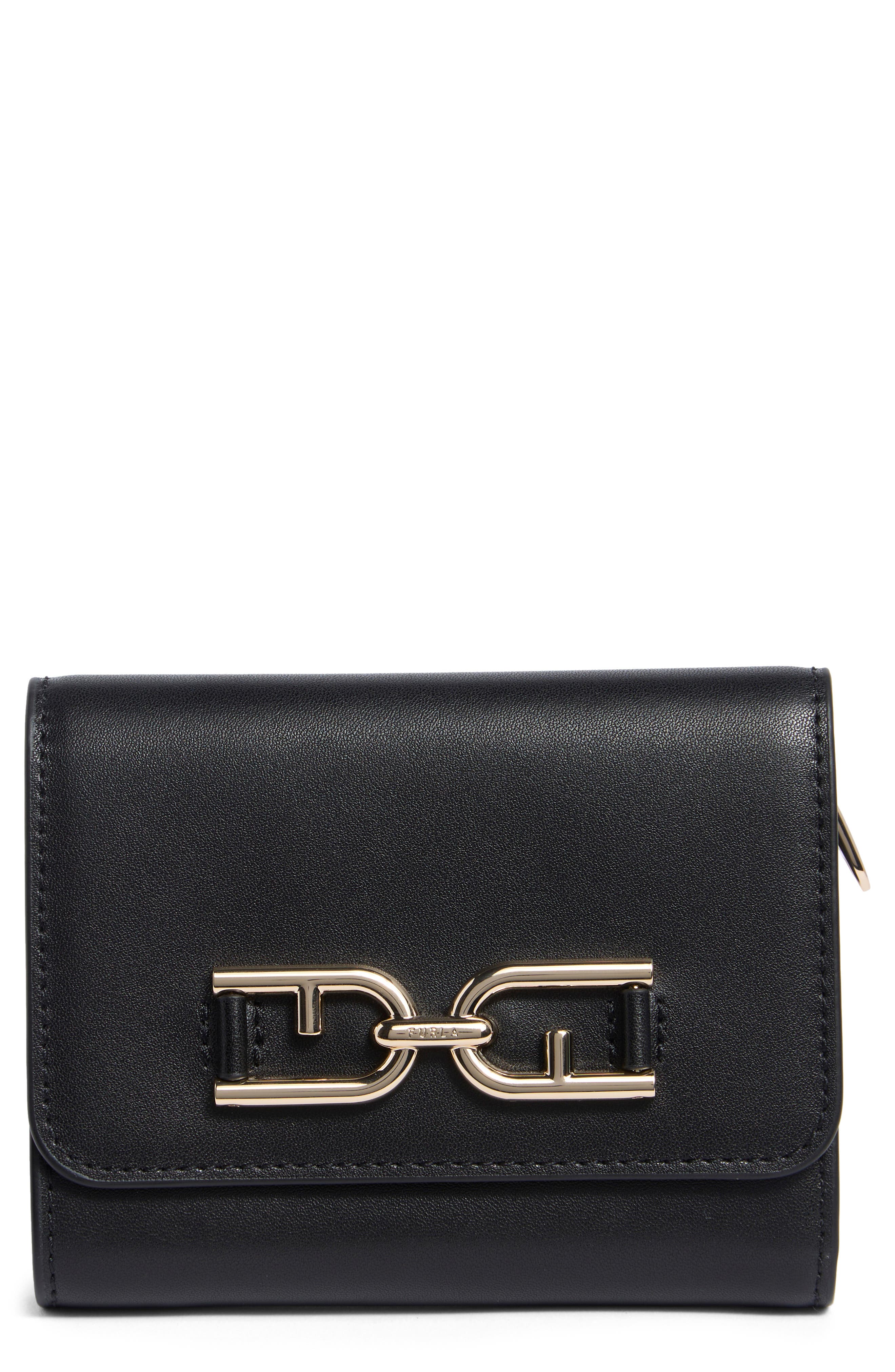 Meti Leather Trifold Wallet