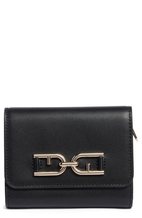 Meti Leather Trifold Wallet