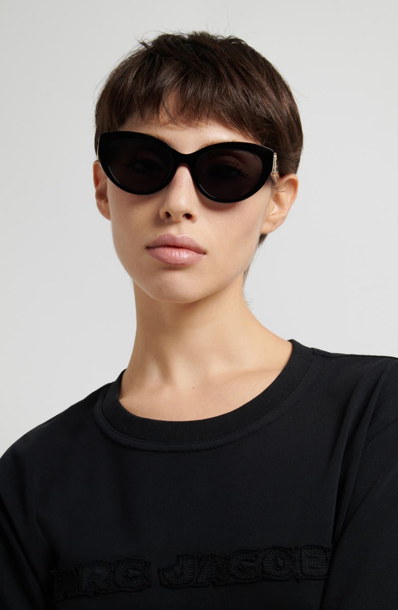 Marc Jacobs 54mm Cat Eye Sunglasses, Alternate, color, 