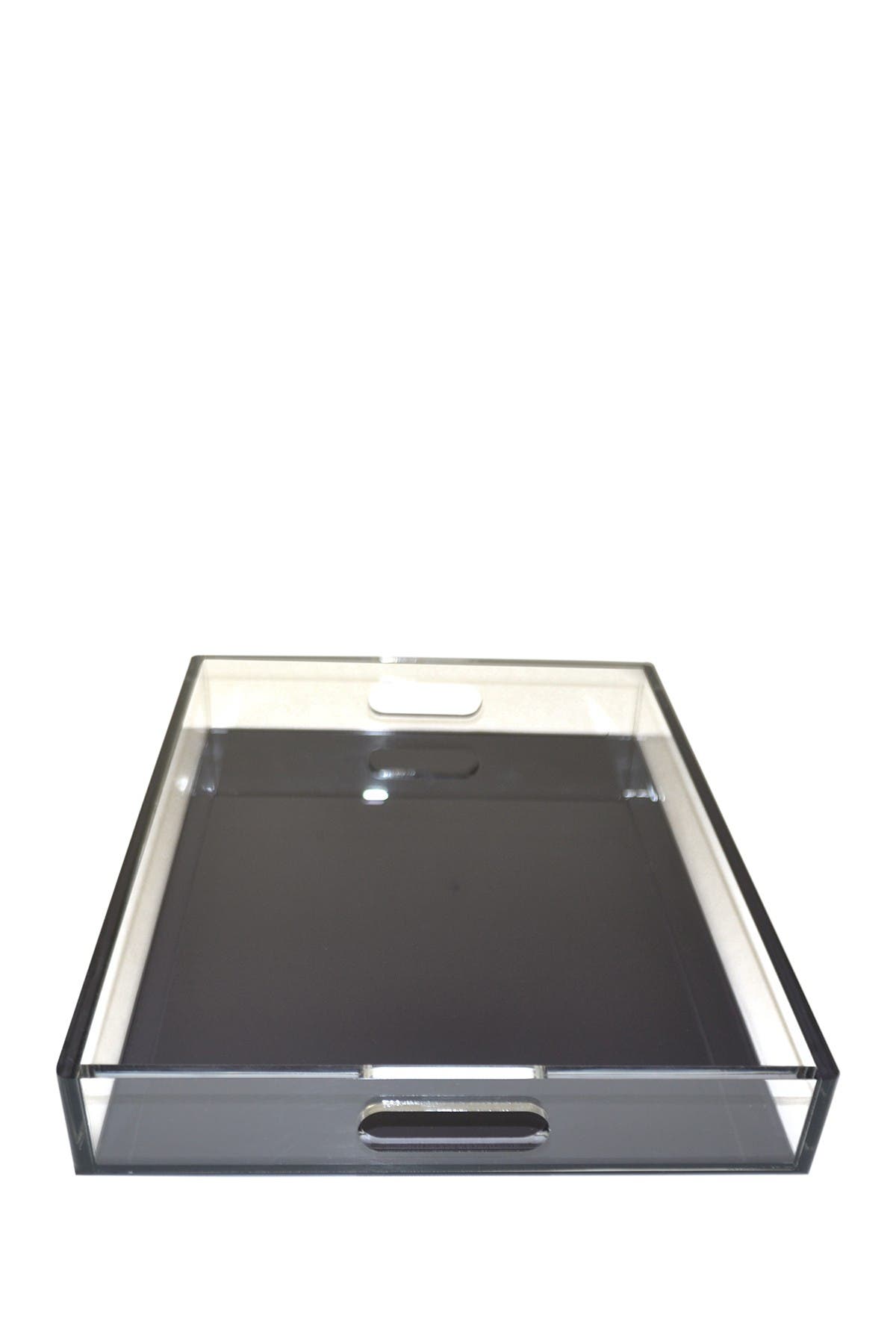 Black Lucite Tray
