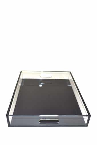 Black Lucite Tray