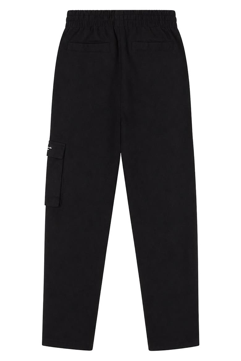 Kids' Cargo Pants, Alternate, color, BLACK